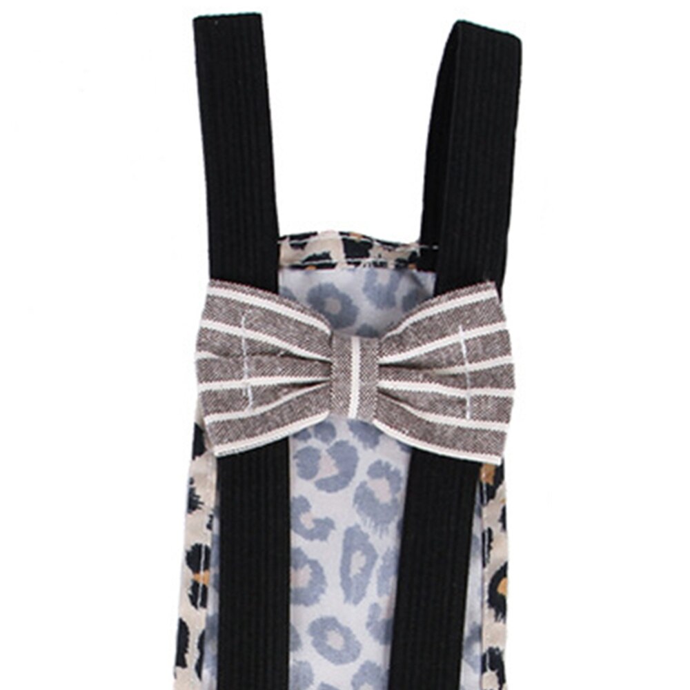 Animal de compagnie poulet canard couche lavable volaille oie vêtements de nœud papillon avec bande élastique drôle oie vêtements (rouge S)