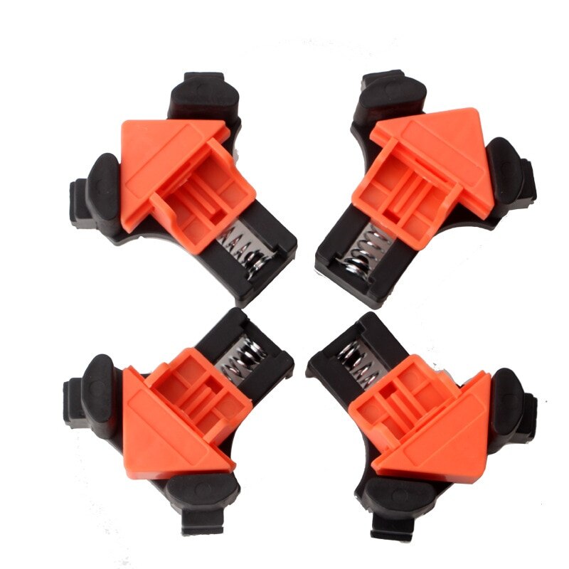 90 Degree Right Angle Clip Photo Frame Clip Pipe Fixing Bracket Pipe Fixing Clip 90 Degree Carpentry Right Angle Fixing Clip