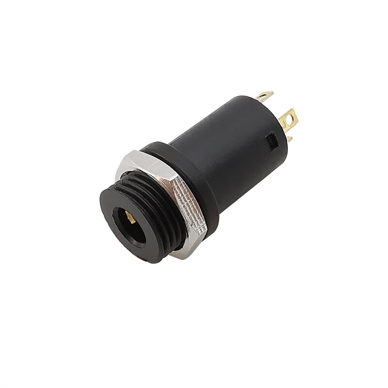 PJ-3164 3.5mm 4 Pin Headphone Jack Stereo Panel Mount Connector 3.5mm 4P Female Interface Audio Video Socket with Thread