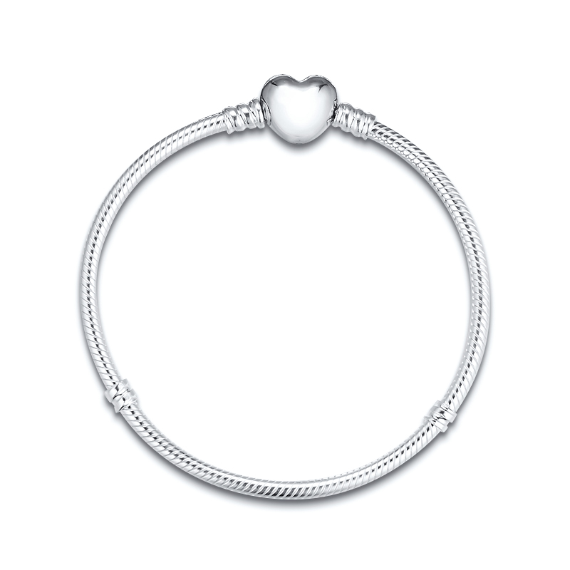CKK Braccialetto Per Sempre nel Mio Cuore Dei Braccialetti Delle Donne Pulseira Feminina Masculina Pulseras Mujer Argento 925 gioielli in Argento Sterling