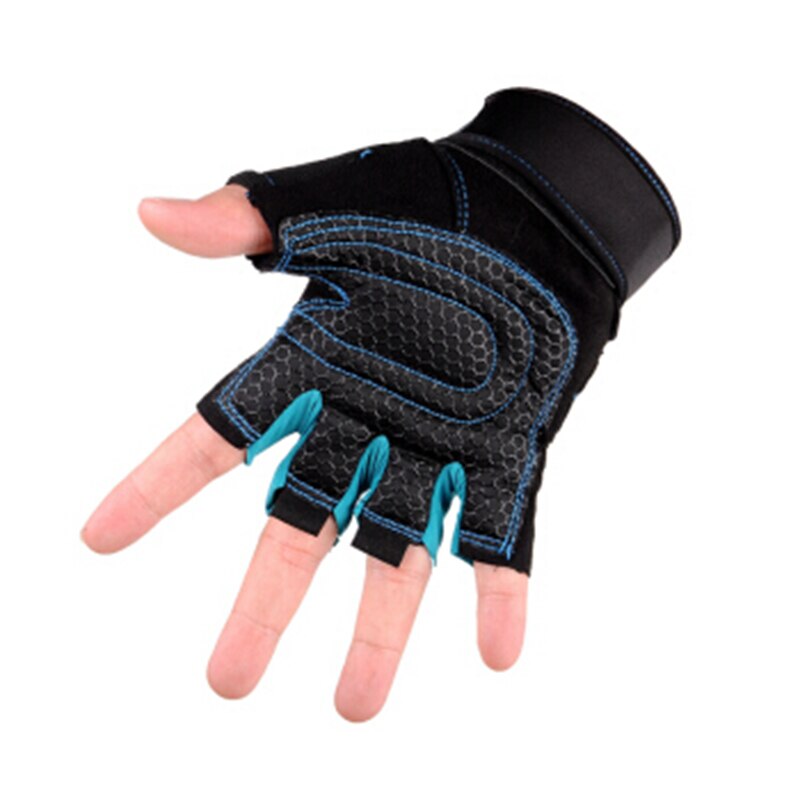 Gym Gloves Heavyweight Sports Exercise Weight Lifting Gloves Body Building Training Sport Fitness Gloves for Fiting Cycling