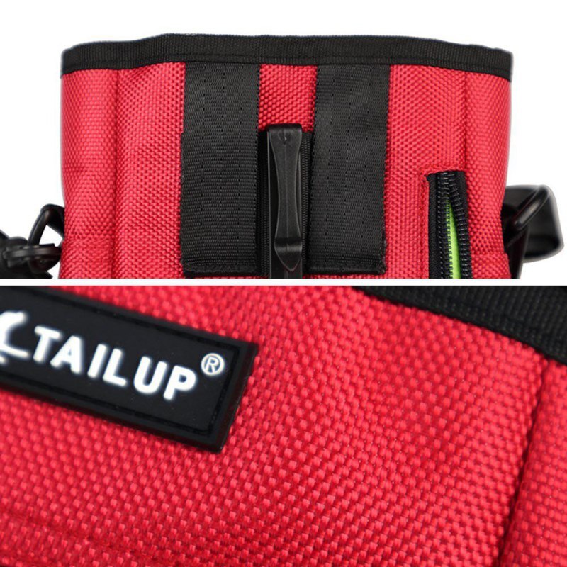 Portable Dog Training Treat Bags Detachable Doggie Pet Feed Pocket Pouch Puppy Snack Reward interactive Waist Bag Pet Dog Pouch