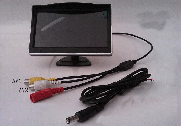 Moniteur lcd tft autonome de 5 pouces pour voiture, bus, camion