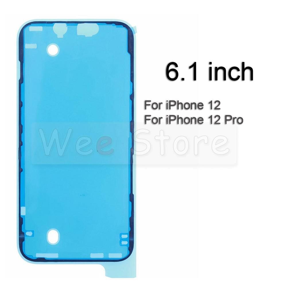 Original Front Housing Screen Frame Tape Waterproof Seal Adhesive Sticker For iPhone 11 12 Pro X XR Xs Max 7 8 Plus Phone Parts: 12