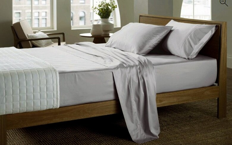 1000 TC 100% tela de algodón egipcio para ropa de cama Super ancho 275cm 110 pulgadas marfil blanco beige colores 1 metro para prueba de muestra: Silvery