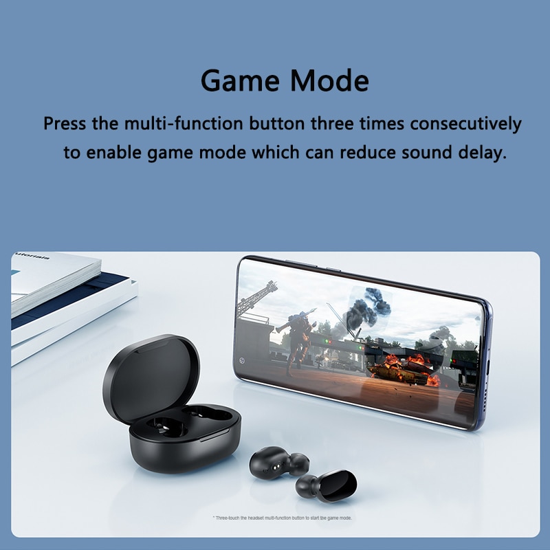 airdot 2s Xiaomi mi true wireless earbuds basic 2s Bluetooth 5.0 touch control TWS earphone gaming mode Type C headphone