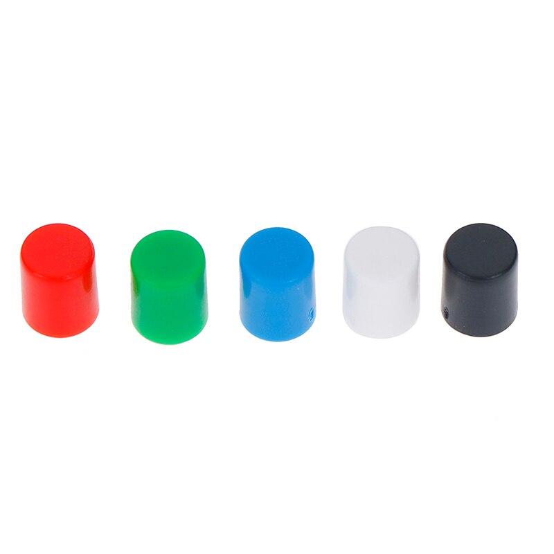 20Pcs Tactile Push Button Switch Cap 10mm Applies 6*7mm Self-locking Switch Button Cap