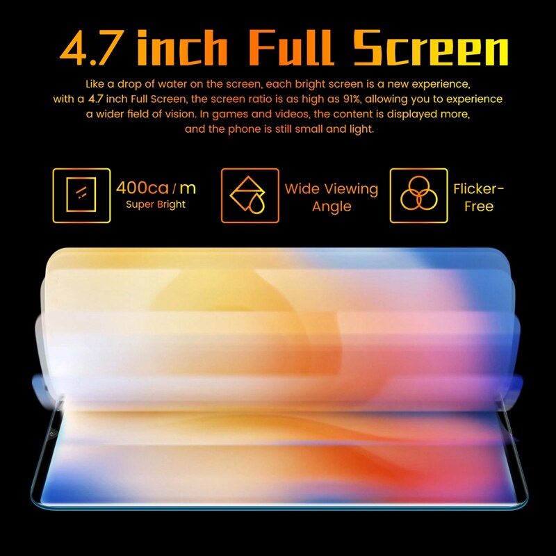Smartphone M3 PRO de 4,7 pulgadas, MTK6572, 4 núcleos, 512MB de RAM + 4GB de ROM, tarjeta Dual, modo de espera Dual, Android 4,0, enchufe europeo