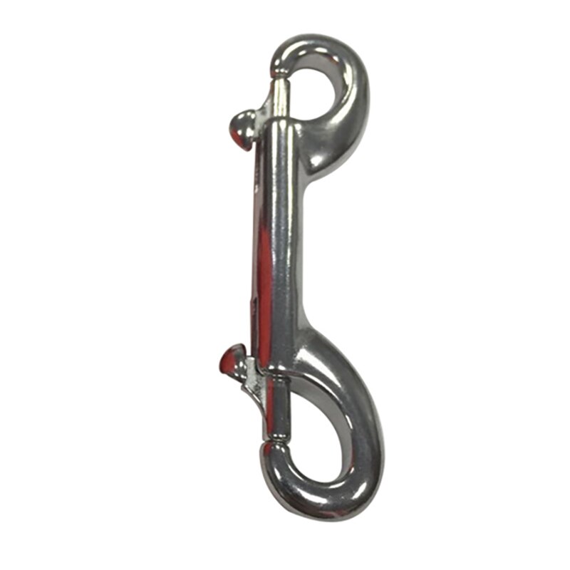 Scuba Diving Spool Finger Reel Bolt with Brass Clip Aluminum Alloy Freediving Spool Dive Reel 15M Line