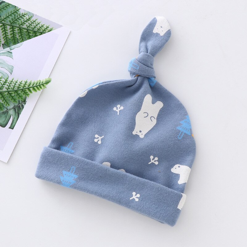 100% Cotton Baby Hat Newborn Photography Props Cap Accessories Kids Boy Girl Kinderen Muts Child Beanie Toddler Hats: WDM0006