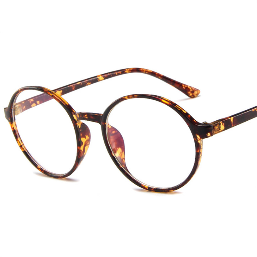 Monturas para gafas redondas Unisex, monturas para gafas redondas, redondas y transparentes,