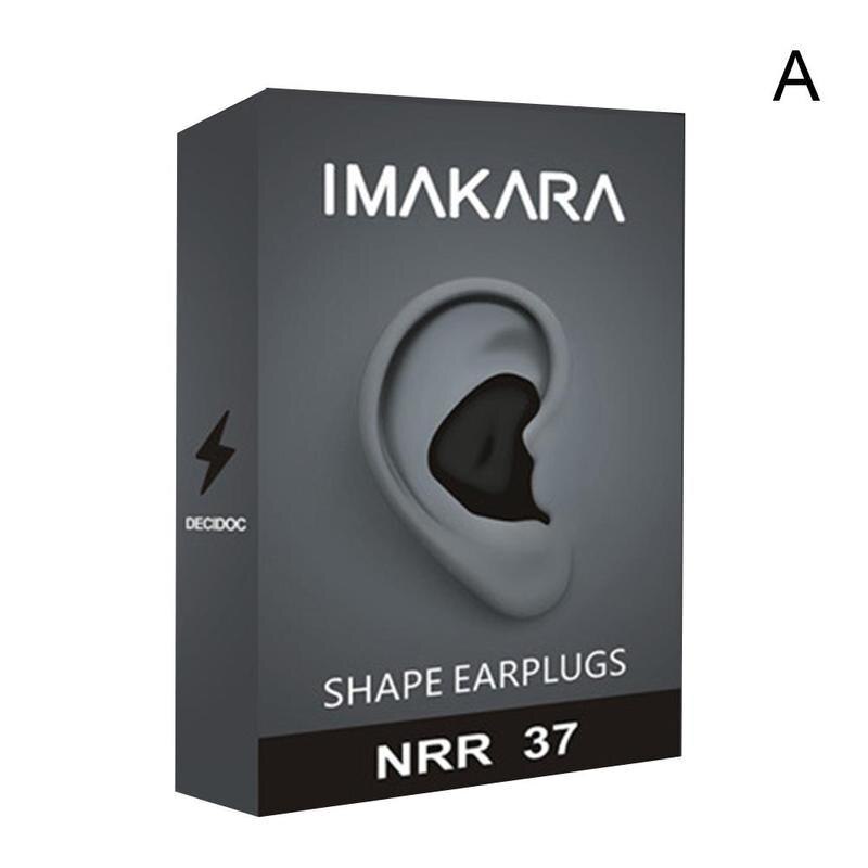 Moldable Shaped Anti-noise Ear Plugs 85% Noise Reduction Sleeping Protection Soft Anti-Snoring Health Care Earplugs: A