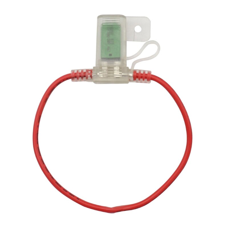 Mini Auto Sicherung Halfter Kleine Mittel Größe klopfen-zu-Schaltung Addierer Adapter 5A 6A 7,5 EINE 10A 15A 20A 25A 30A Standard Klinge Sicherung: 30A