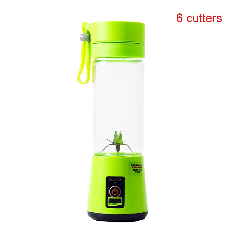 Portable Electric Fruit Citrus Juicer Bottle Handheld Smoothie Maker Juice Blender GR5