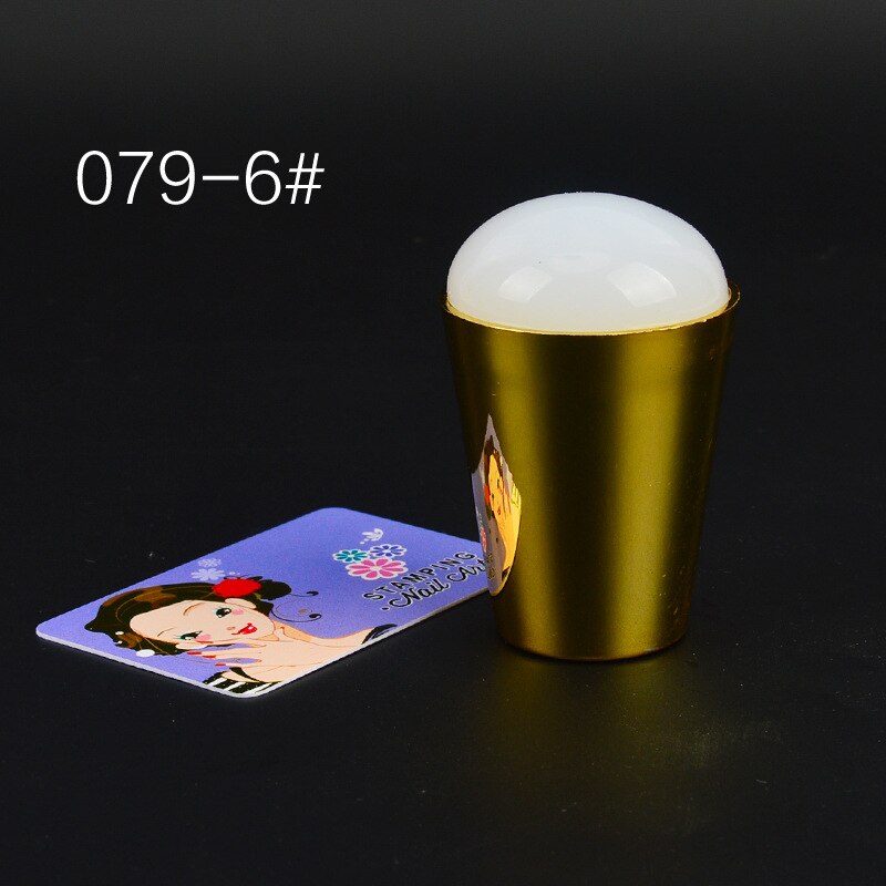 Negle stamper klar silikone stamper gelé nail art stamping plade skraber sæt polish transfer manicure skabelon værktøj tilbehør: 6