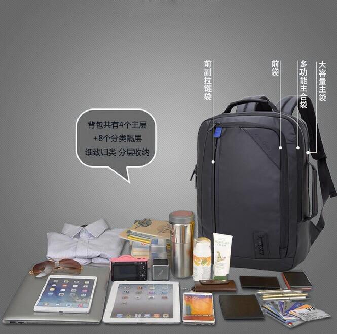 081917 yesetn bag men double shoulder bag backpack