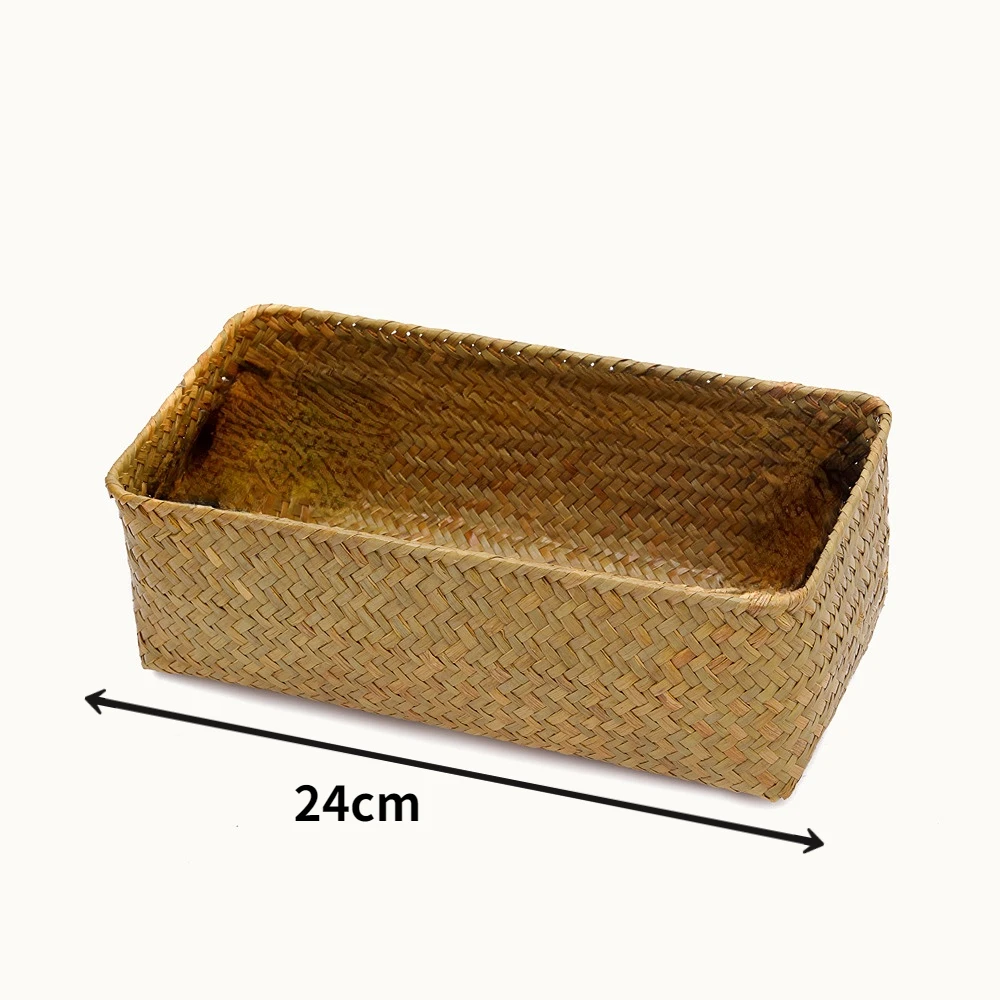 Korb geflecht Aufbewahrung skorb für Küche Obstschale Lebensmittel Brot Kleinigkeiten Veranstalter Rattan Picknick behälter Aufbewahrung koffer mx9191743