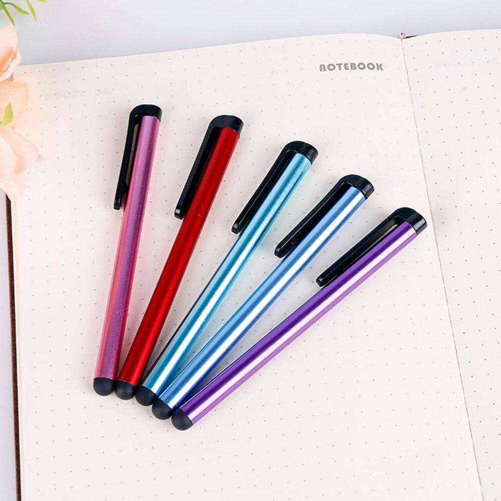 10 Stuks Universele Capacitieve Stylus Pen 7.0 Universal Stylus Touchscreen Pennen Willekeurige Kleur Voor Ipad Mobiele Telefoon
