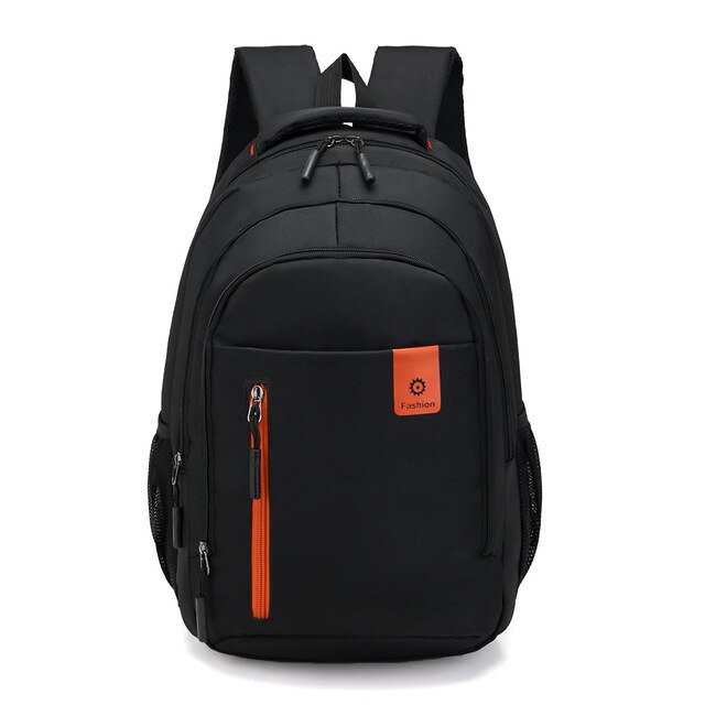 Sac à dos pour adolescentes, cartable pour garçons et filles, en Polyester, pour livres, très tendance,: orange