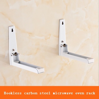 Microwave oven shelf Wall mounted bracket 304 stainless steel kitchen bracket Storage rack Wall hanger Oven