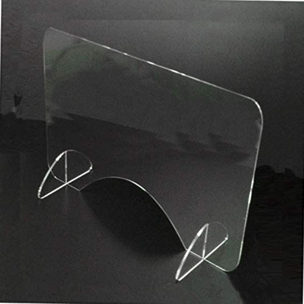 Acrylic Sneeze Guard Shield Divider Protection Barrier Countertop Protective Sneeze Guard For Counter Food Screen Transaction