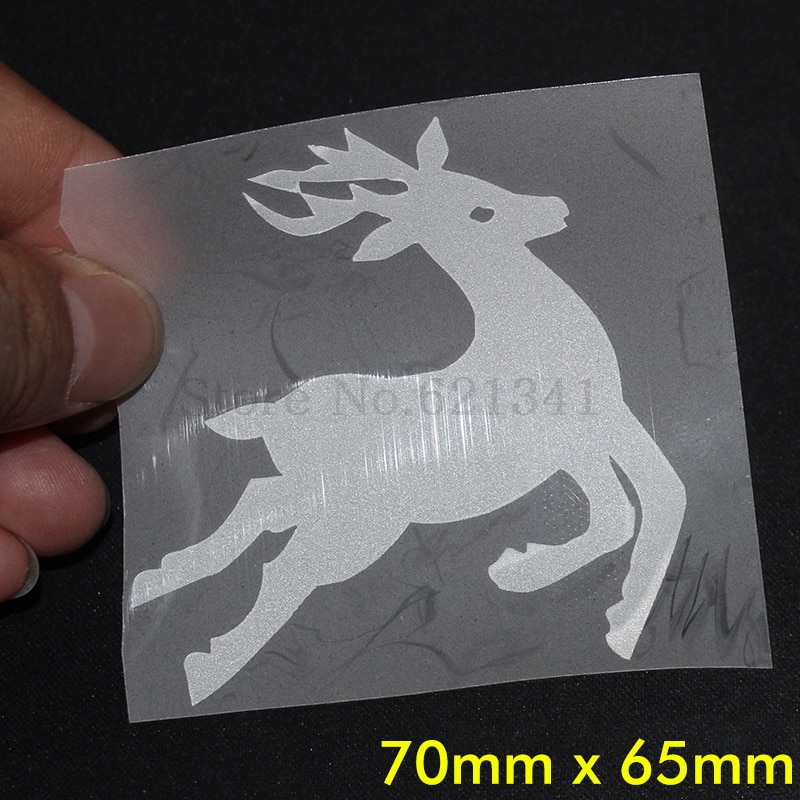 Silber Reflektierende Aufkleber Eisen auf Vinyl Blatt Für Kleidung Stoff Band Wärme Transfer Vinyl Film DIY