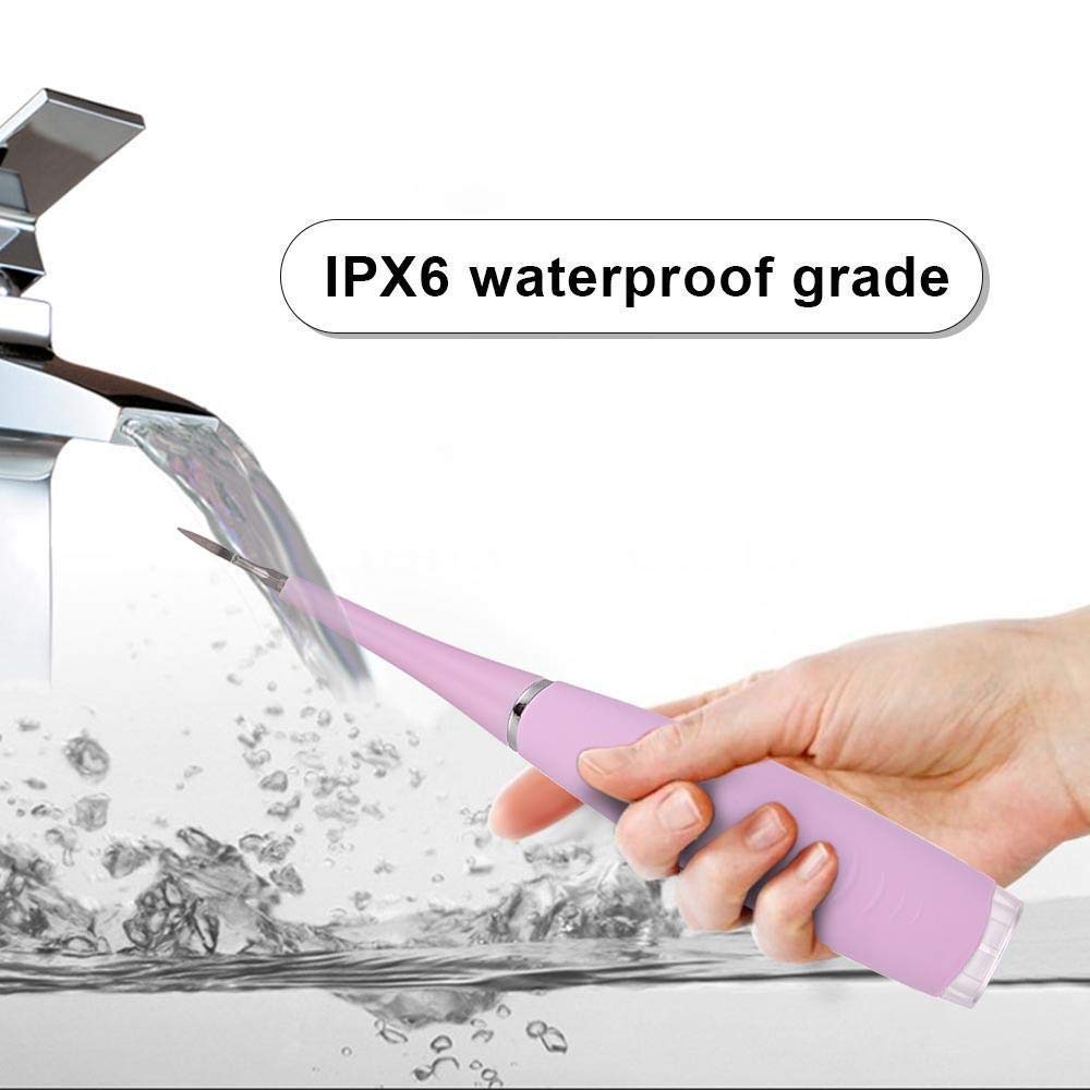 Limpiador Dental ultrasónico recargable, escalador Dental eléctrico resistente al agua, eliminador de cálculo