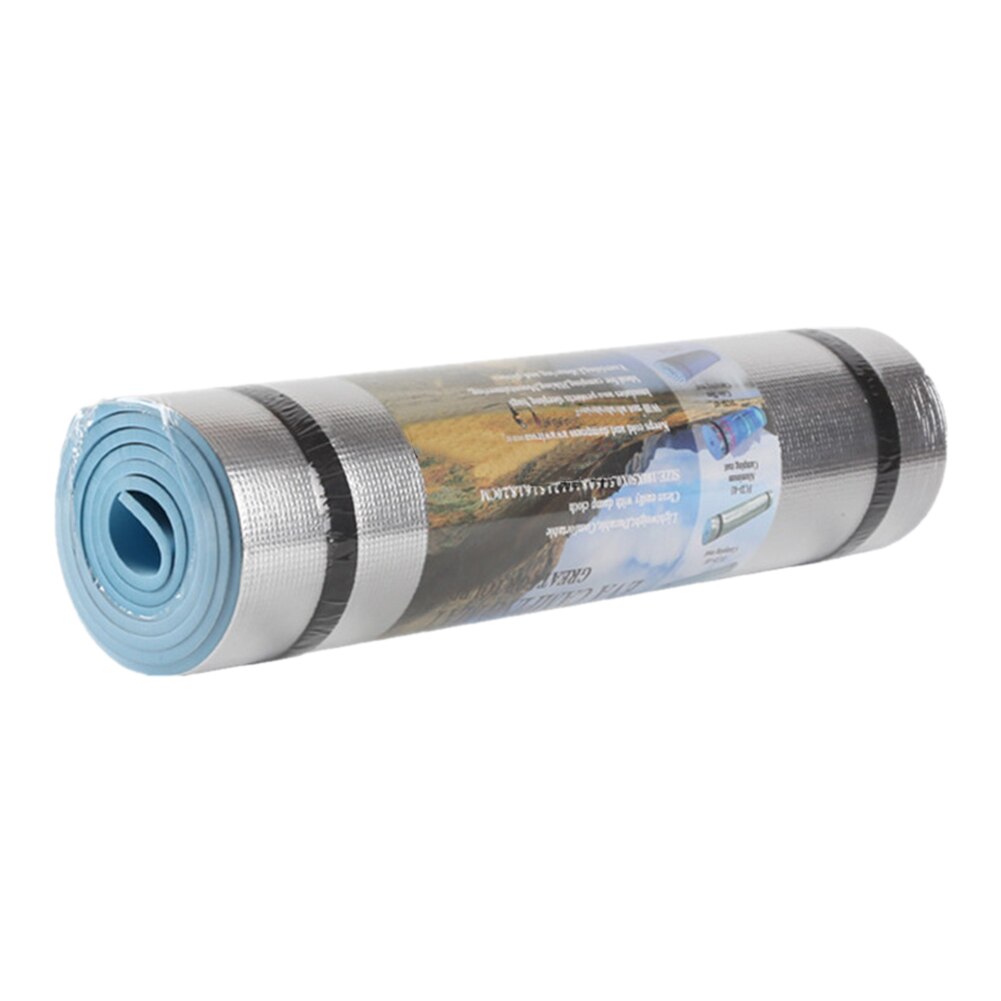 Yoga Mat Soft Gym Moisture Proof Universal Easy Clean Outdoor Non Slip Pilates Aluminum Film Sports Fitness Portable