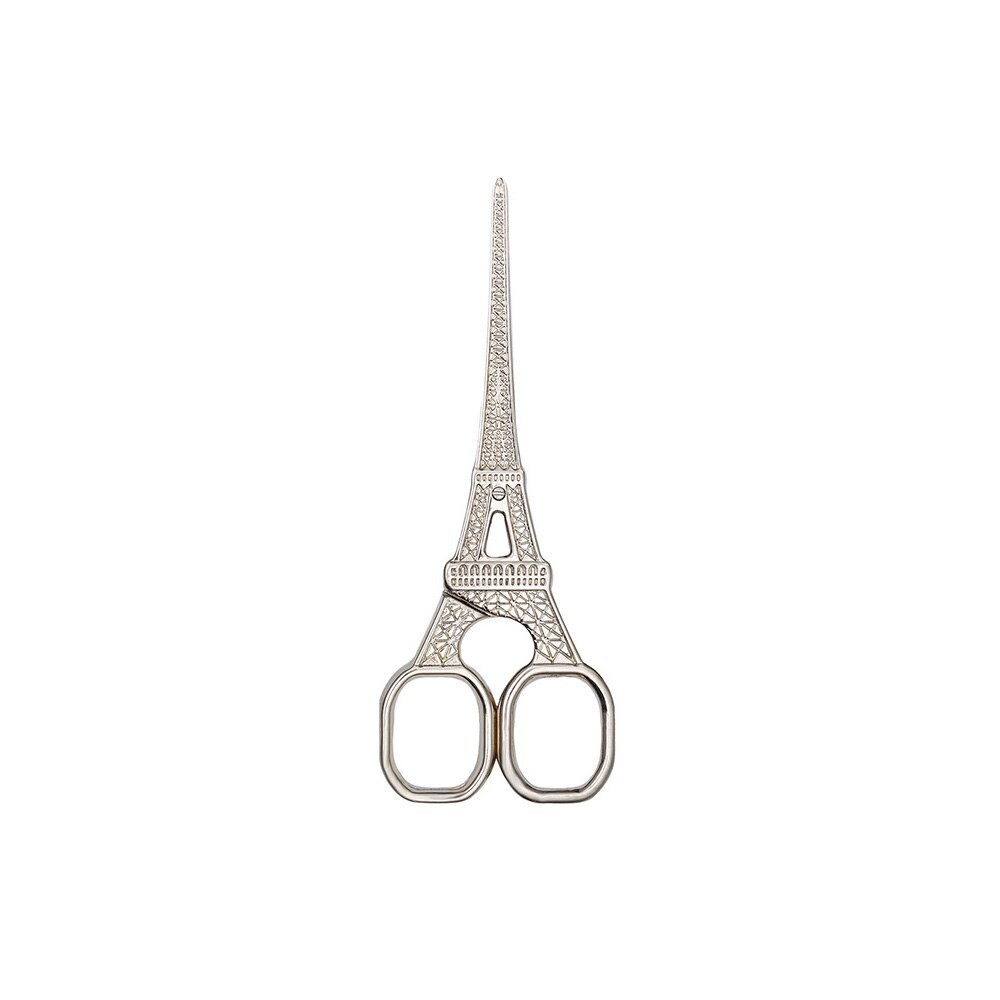 Ciseaux Vintage tour Eiffel en acier inoxydable 14cm, ciseaux à coudre Vintage Antique pour la couture et la couture: C
