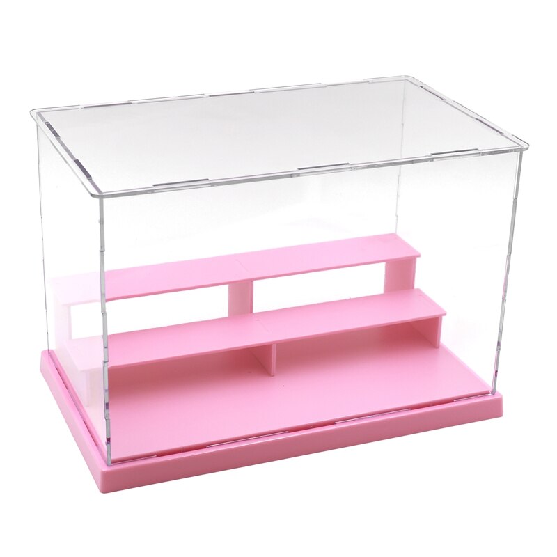 Acryl Action Figures Model Transparante Display Case Stofdicht Showcase Voor Action Figures,Collectibles: Licht Zilver