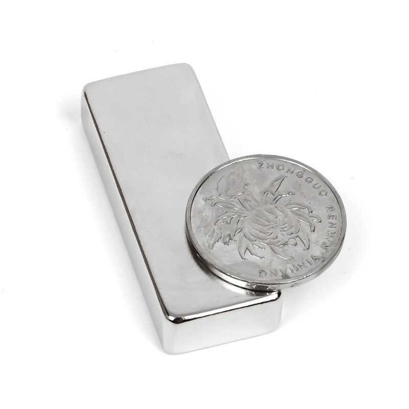 Aimant permanent en néodyme, Super puissant, terre Rare, N35, 50x20x10mm, 1 pièce, U-JOVAN
