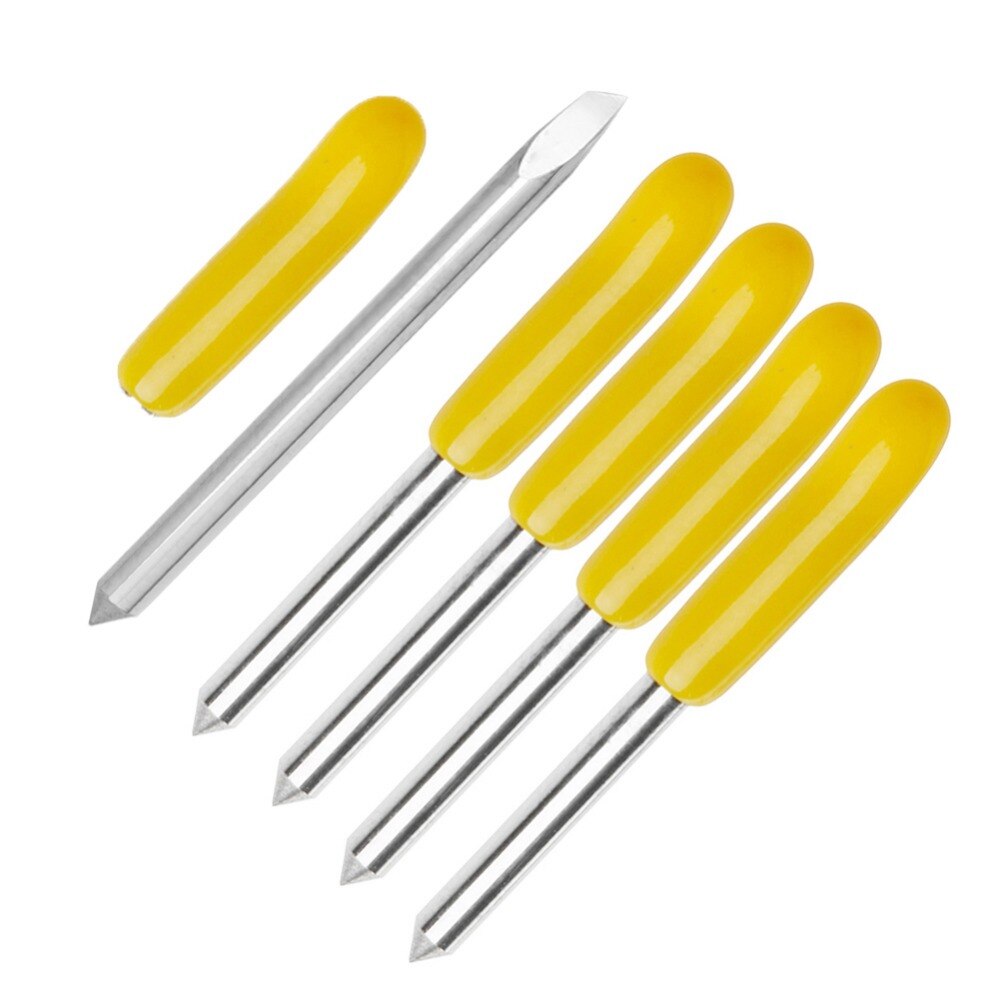 5Pcs 30 45 60 Degree Blades Cutting Plotter For Pcut Vinyl Cutter Blade Set