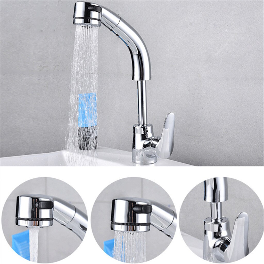 Height Adjustable Pull-out Sink Tap Kitchen Dishwash Basin Laundry Table Wash Dishes sink faucet extender robinet extender migno