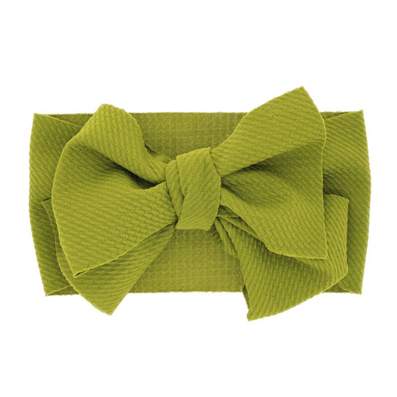 Bandeau à gros nœud pour bébé | En tissu noué de , accessoires pour cheveux, BH615
