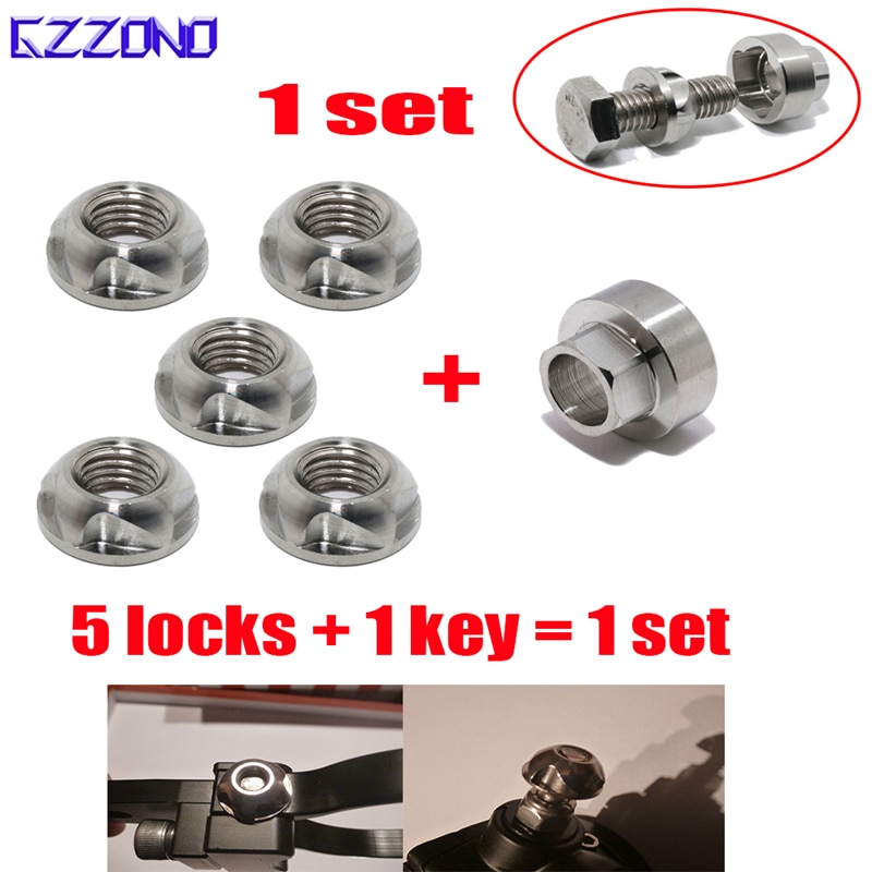 M6 M8 M10 M12 Sicherheit Anti Diebstahl Schrauben Muttern Schrauben Sicherheits Sichere 316 Edelstahl Auto Zubehör Für Auto Styling LED-leuchten
