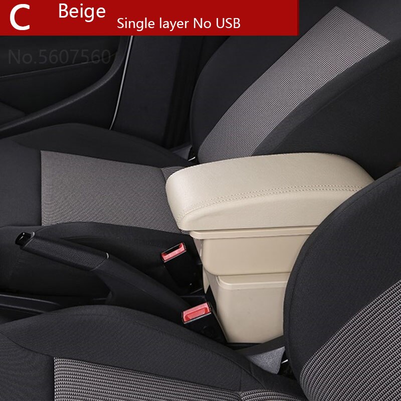 Accoudoir de voiture MINI Cooper, Countryman R60, R56, R57, R58, R53, accoudoir de voiture, meubles, accessoires de voiture: C4 Beige NO USB