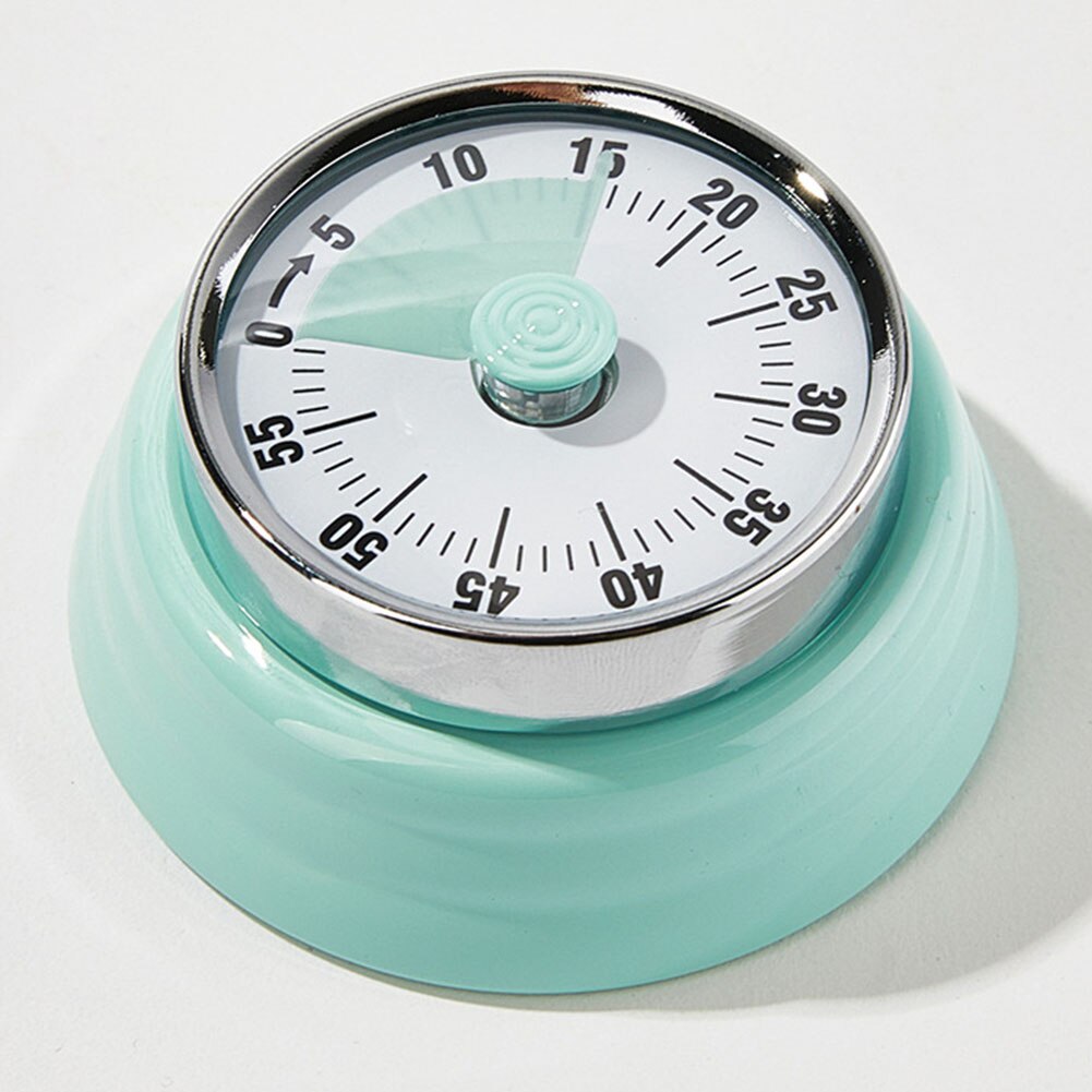 Magnetic Bottom Digit Retro Pointer Kitchen Timer Portable Large Dial Multi Use Reminder Cooking Count Down Mechanical Clockwork: Default Title
