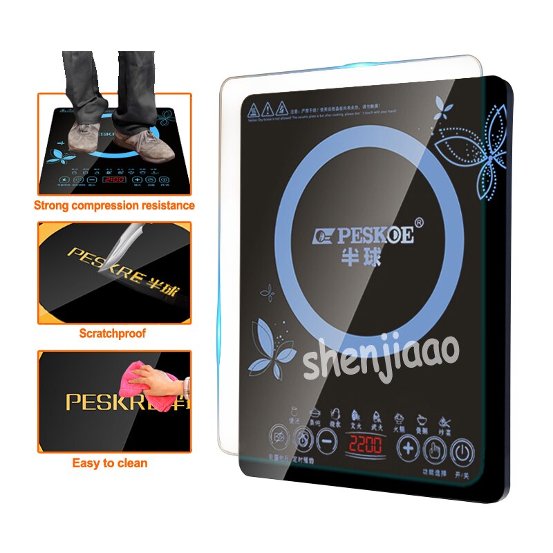 Fogão de indução do agregado familiar inteligente forno elétrico fogão panela quente nenhuma radiação multi-fogão cozinha cozinhar ferramenta 220 v 2200w