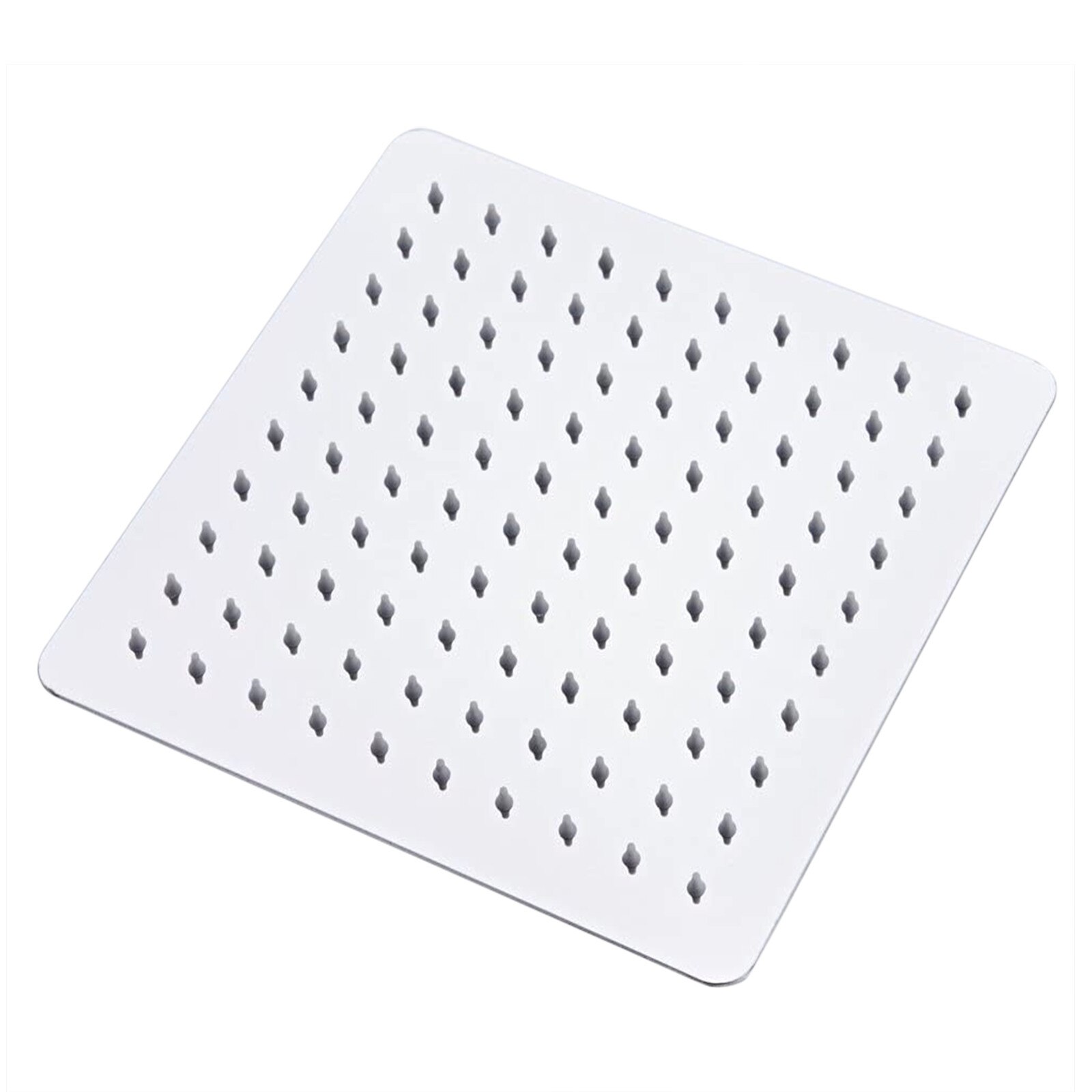 Rain Shower Head Stainless Square Top Shower Head Over-head Shower Sprayer Rainfall Showes Head Stainless Steel Ultra-thin#g30