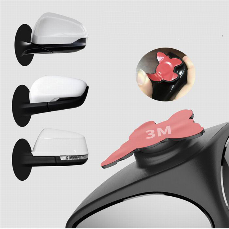 Espejo retrovisor Exterior automático para coche, accesorios de seguridad, rotación de 360 grados, convexo, punto ciego, 2 lados, 1 pieza