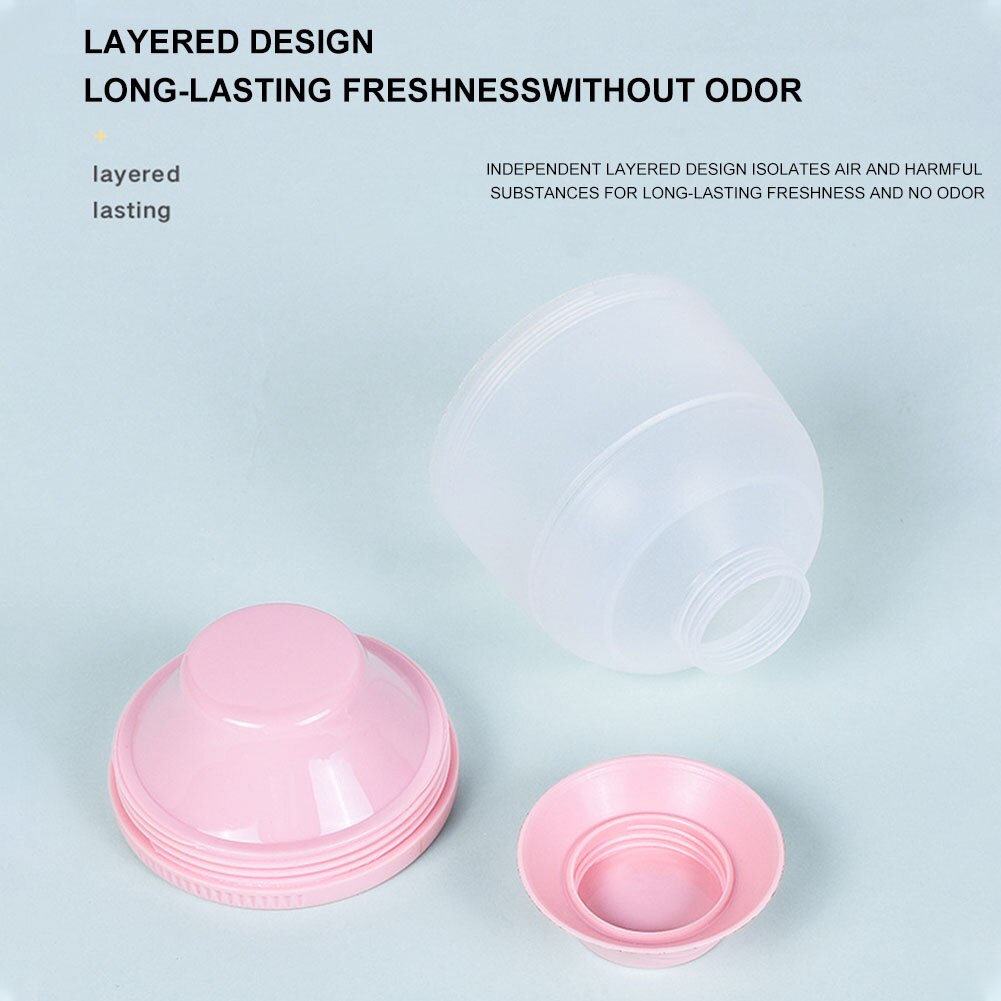 Infant Formula Dispenser Portable Toddle Sealing Toddler Snack Food Container Baby Feeding 3 Grids Milk Powder Box Storage