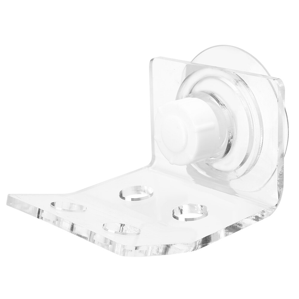 Aquarium Bracket Base 2Pcs Fish Tank Aquarium 4 Holes Front-Loading Bending Coral SPS Button Amputation Bracket Base