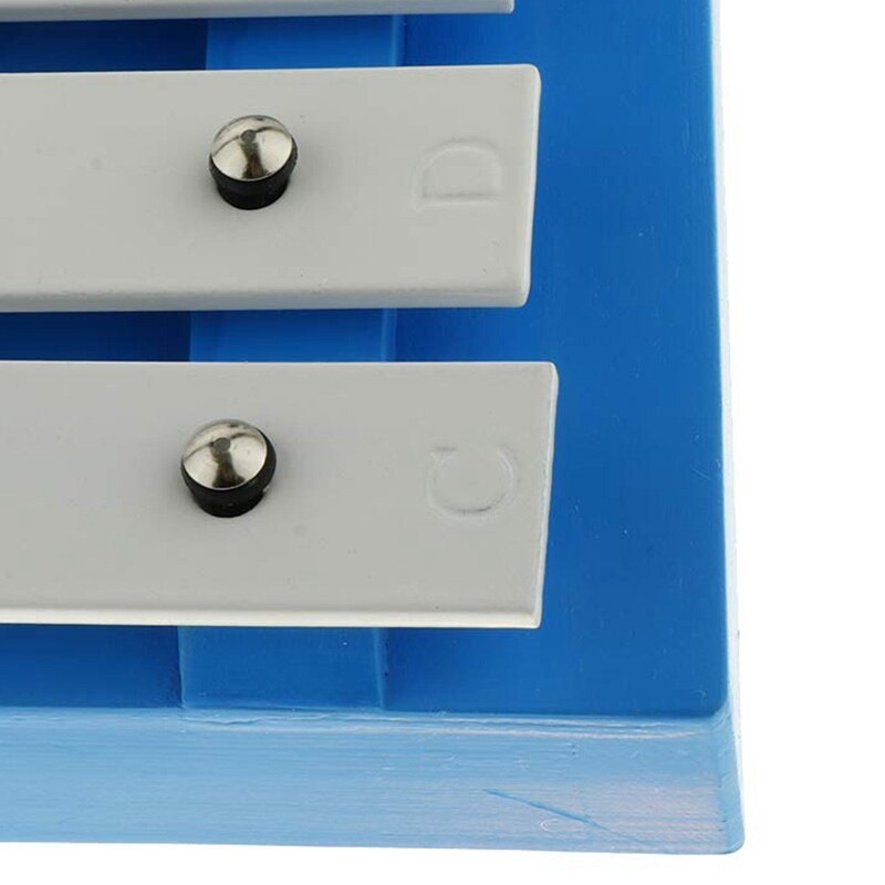 8 Note Glockenspiel with 2 Wooden Xylophone Violins for Music Lovers and Beginners Improve Your Hand-Eye Coordination and Increa