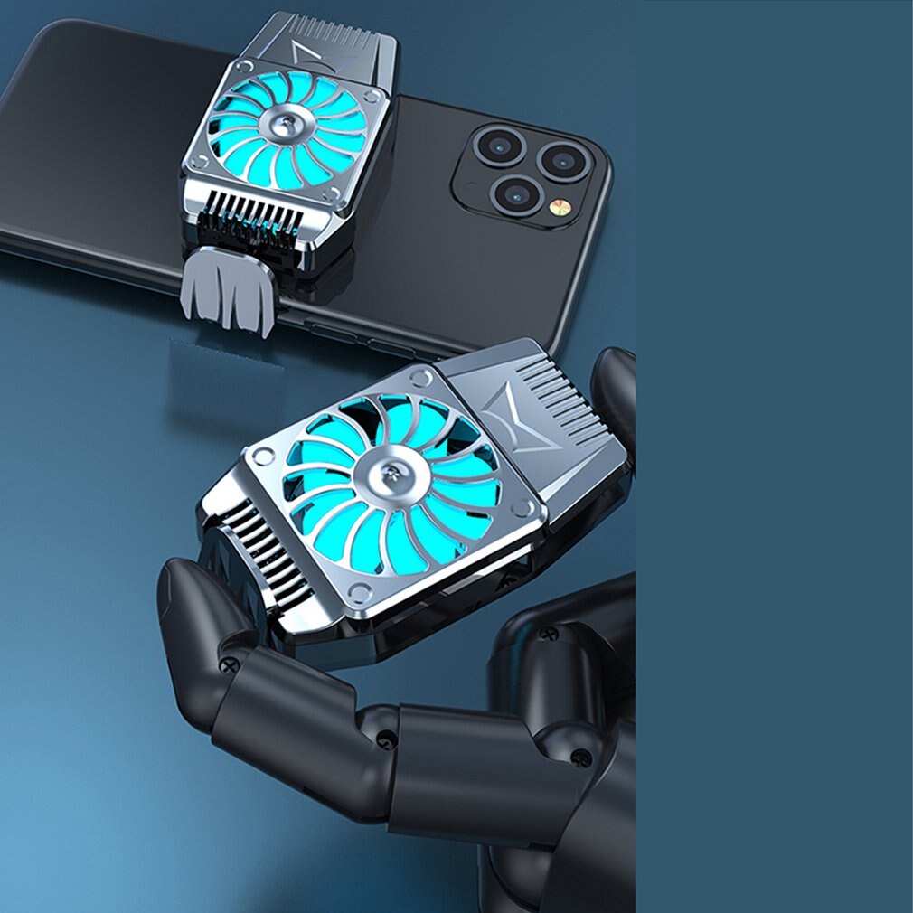 Universel téléphone portable USB jeu refroidisseur système ventilateur de refroidissement manette support support radiateur pour iphone Xiaomi Huawei samsung téléphone