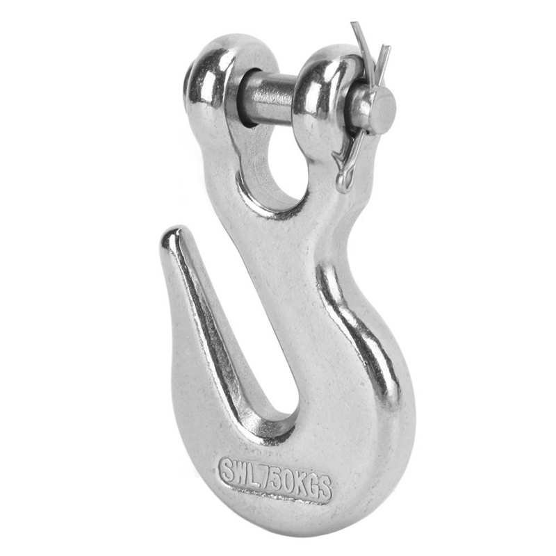 Crane Hook Slip Hook 1250Ibs Pulling Force for Marine Boat for Forestry Machinery