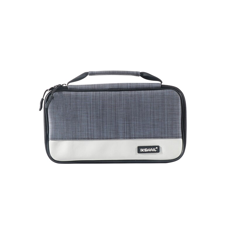 Sac de rangement d'accessoires électroniques portables, sac de rangement d'accessoires électroniques, sac de transport de gadgets pour câbles iPad, chargeur à Flash USB: Gray