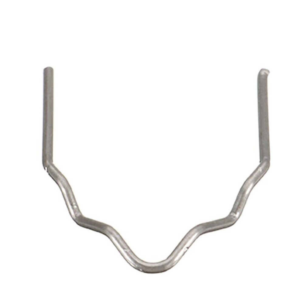 100Pcs Nietjes Bumper Rvs Metalen Lasser Accessoires Carrosserie Reparaties Pre Cut Wave Nietjes Bumper Plastic Nietmachine: V Type