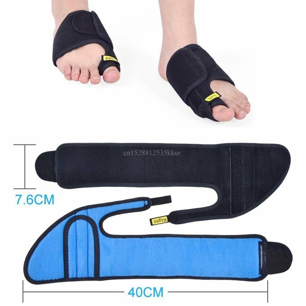 Hallux valgus pro tåkorreksjon tommeltape fysisk smertelindring stort beintåkorrektor magnetisk belte 1 stk.