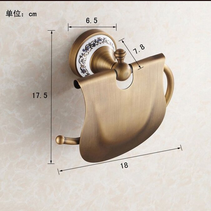 Toiletrolhouder Olie gewreven brons badkamer toiletrolhouder Wall Mount Tissue Box Waterdichte Toiletpapierhouder