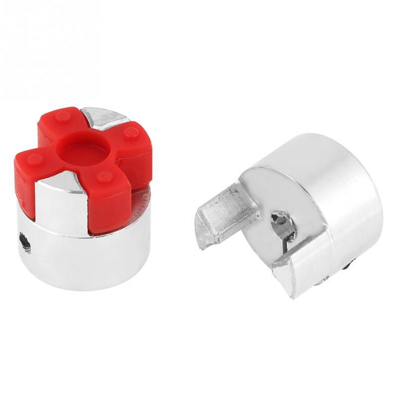 Flexible Coupler Spider Shaft CNC Stepper Motor Coupler Jaw Shaft Coupling Connector Universal Joint Couple OD20mm x L25mm